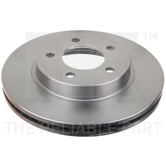 Jeu de 2 disques de frein avant NK OEM 4779020AB