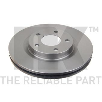 Jeu de 2 disques de frein avant NK OEM 4615A117