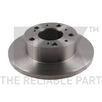 Jeu de 2 disques de frein avant NK OEM 7531819