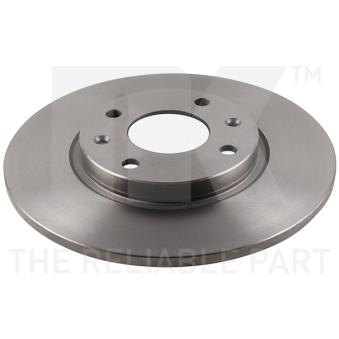 Jeu de 2 disques de frein avant NK 209914