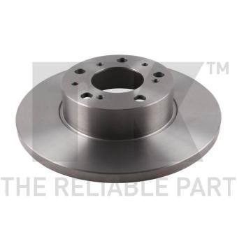 Jeu de 2 disques de frein avant NK [209919]