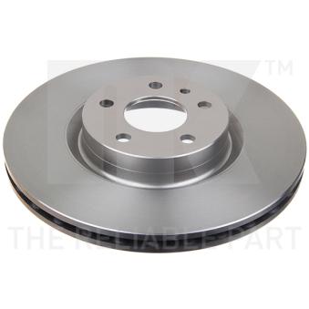 Jeu de 2 disques de frein avant NK 209925 pour MAZDA CX-9 1.3 CDTI - 90cv