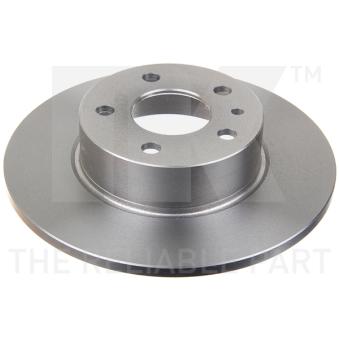 Jeu de 2 disques de frein arrière NK OEM 60658566