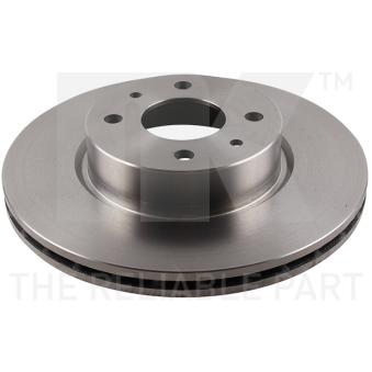 Jeu de 2 disques de frein avant NK OEM 82464702