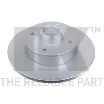 Jeu de 2 disques de frein arrière NK OEM 191615601A