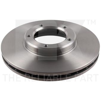 Jeu de 2 disques de frein avant NK OEM 4351235260