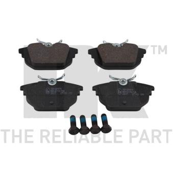 Jeu de 4 plaquettes de frein arrière NK OEM 71779170