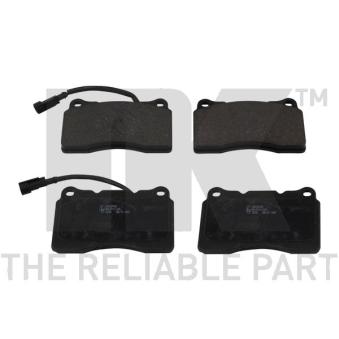 Jeu de 4 plaquettes de frein avant NK OEM 9948030