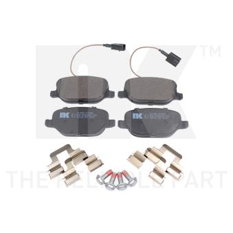 Jeu de 4 plaquettes de frein arrière NK [221036]