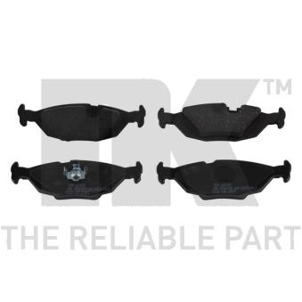 Jeu de 4 plaquettes de frein arrière NK OEM 34211158642