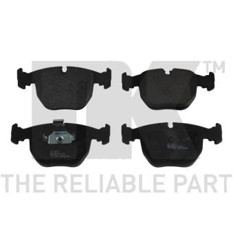 Jeu de 4 plaquettes de frein avant NK OEM 34112180419