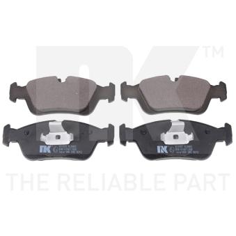 Jeu de 4 plaquettes de frein avant NK OEM 34114398211