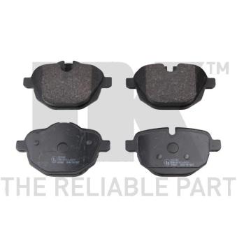 Jeu de 4 plaquettes de frein arrière NK OEM 34216870558