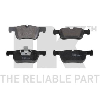 Jeu de 4 plaquettes de frein avant NK [221554]