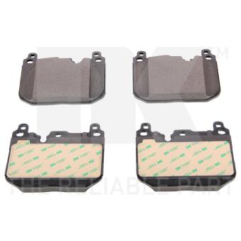 Jeu de 4 plaquettes de frein avant NK OEM 34106889266 Jeu de 4 plaquettes de frein avant NK OEM 34106889266