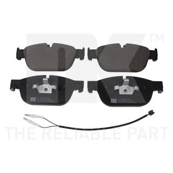 Jeu de 4 plaquettes de frein avant NK OEM 1611839380