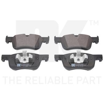 Jeu de 4 plaquettes de frein avant NK 221973 pour TOYOTA CELICA 1.2 - 110cv