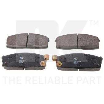 Jeu de 4 plaquettes de frein avant NK OEM 4106004C85