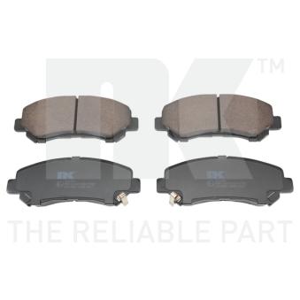 Jeu de 4 plaquettes de frein avant NK OEM 5581057L51 Jeu de 4 plaquettes de frein avant NK OEM 5581057L51