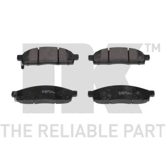 Jeu de 4 plaquettes de frein avant NK OEM D1060JX50B