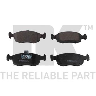 Jeu de 4 plaquettes de frein avant NK OEM 9949125