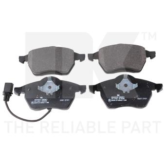 Jeu de 4 plaquettes de frein avant NK OEM 1205695 Jeu de 4 plaquettes de frein avant NK OEM 1205695