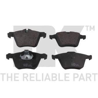 Jeu de 4 plaquettes de frein avant NK OEM 1423389