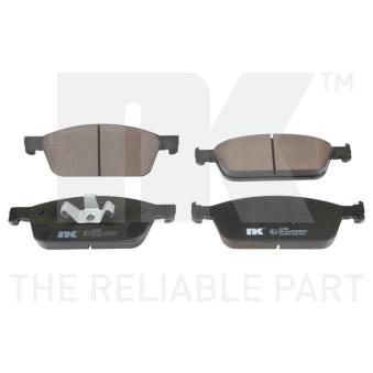 Jeu de 4 plaquettes de frein avant NK OEM BV6Z2001C Jeu de 4 plaquettes de frein avant NK OEM BV6Z2001C