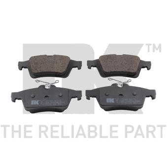 Jeu de 4 plaquettes de frein arrière NK OEM MEAV6J2M008CA