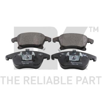 Jeu de 4 plaquettes de frein avant NK OEM MEDG9J2K021EE Jeu de 4 plaquettes de frein avant NK OEM MEDG9J2K021EE