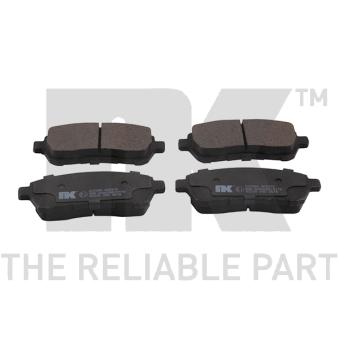 Jeu de 4 plaquettes de frein avant NK OEM G1B52001AA