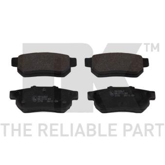 Jeu de 4 plaquettes de frein arrière NK OEM 43022S04E00