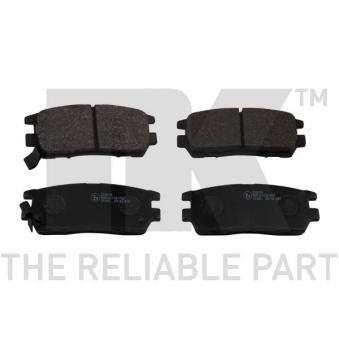 Jeu de 4 plaquettes de frein arrière NK OEM MB858380