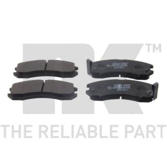 Jeu de 4 plaquettes de frein avant NK OEM E92Z2001B