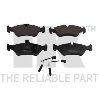 Jeu de 4 plaquettes de frein avant NK OEM 0024206020