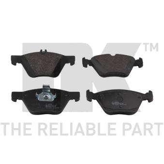 Jeu de 4 plaquettes de frein avant NK OEM A0044200320