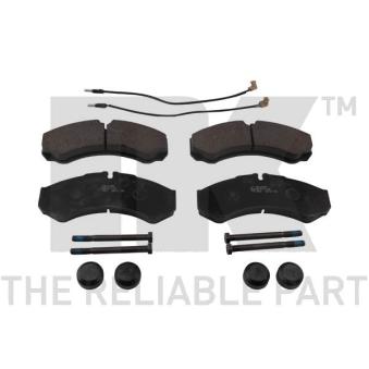 Jeu de 4 plaquettes de frein avant NK OEM 500055565
