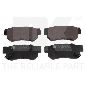 Jeu de 4 plaquettes de frein arrière NK OEM 583023AA20