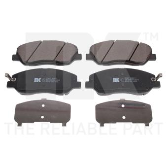 Jeu de 4 plaquettes de frein avant NK OEM 48130341A0