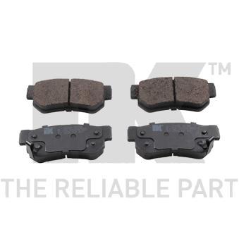 Jeu de 4 plaquettes de frein arrière NK OEM 5830217A00 Jeu de 4 plaquettes de frein arrière NK OEM 5830217A00