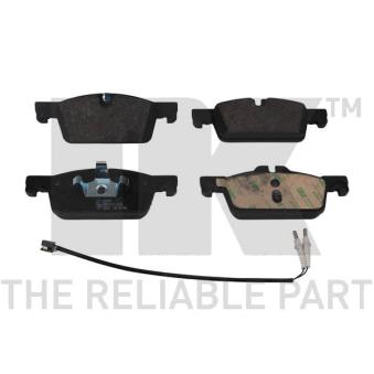 Jeu de 4 plaquettes de frein avant NK OEM 1610103580