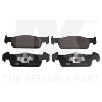 Jeu de 4 plaquettes de frein avant NK OEM 410602396R