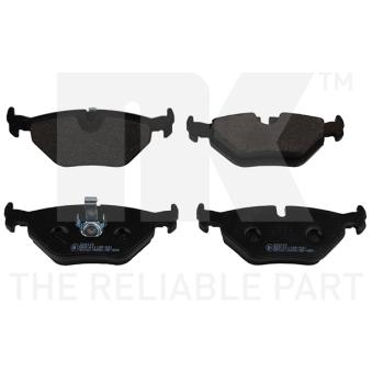 Jeu de 4 plaquettes de frein arrière NK OEM 93194192