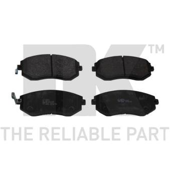 Jeu de 4 plaquettes de frein avant NK OEM SU00304089