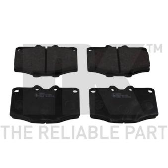 Jeu de 4 plaquettes de frein avant NK OEM 0446535170