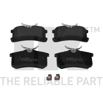 Jeu de 4 plaquettes de frein arrière NK OEM 0446602010