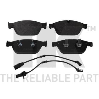 Jeu de 4 plaquettes de frein avant NK OEM 4H0698151E