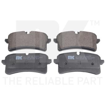 Jeu de 4 plaquettes de frein arrière NK OEM 4H0698451P