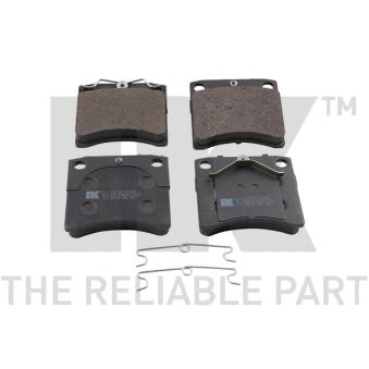 Jeu de 4 plaquettes de frein avant NK OEM 701698151F