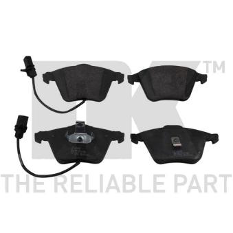 Jeu de 4 plaquettes de frein avant NK OEM 4B0698151AC